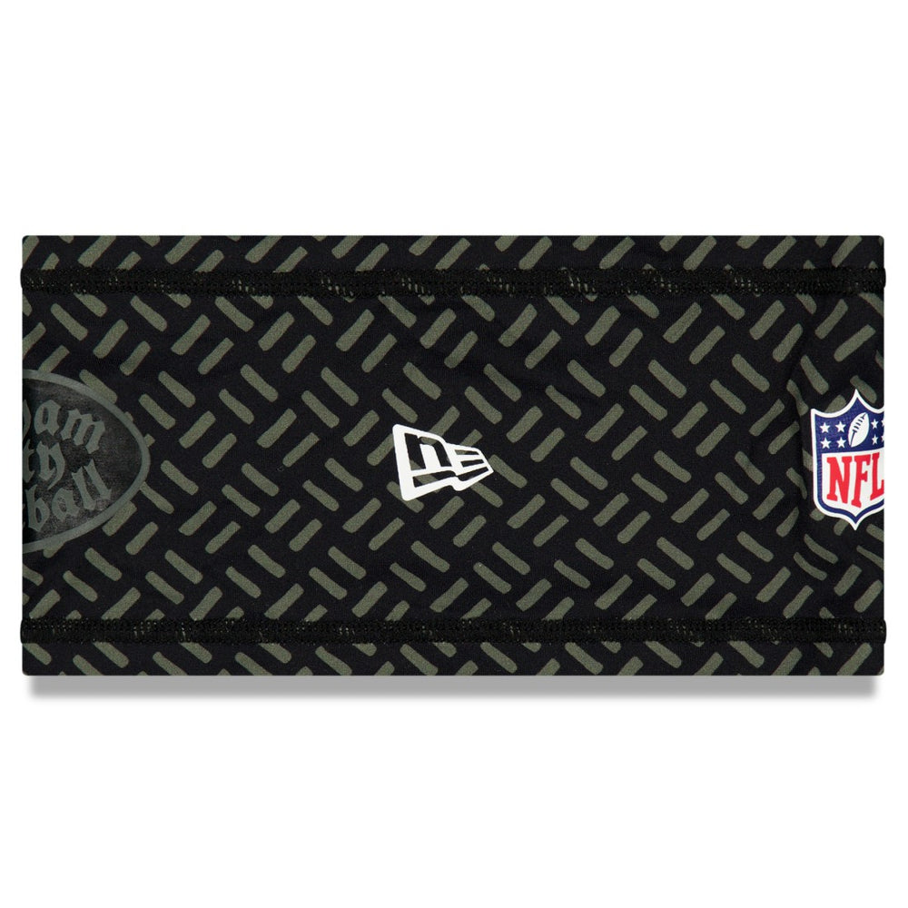 New York Jets New Era 2025 Rivalries Collection Sideline Headband - Black for sale
