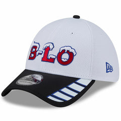 Buffalo Bills New Era 2025 Rivalries Collection Fan Pack 39THIRTY Flex Hat - White cheap