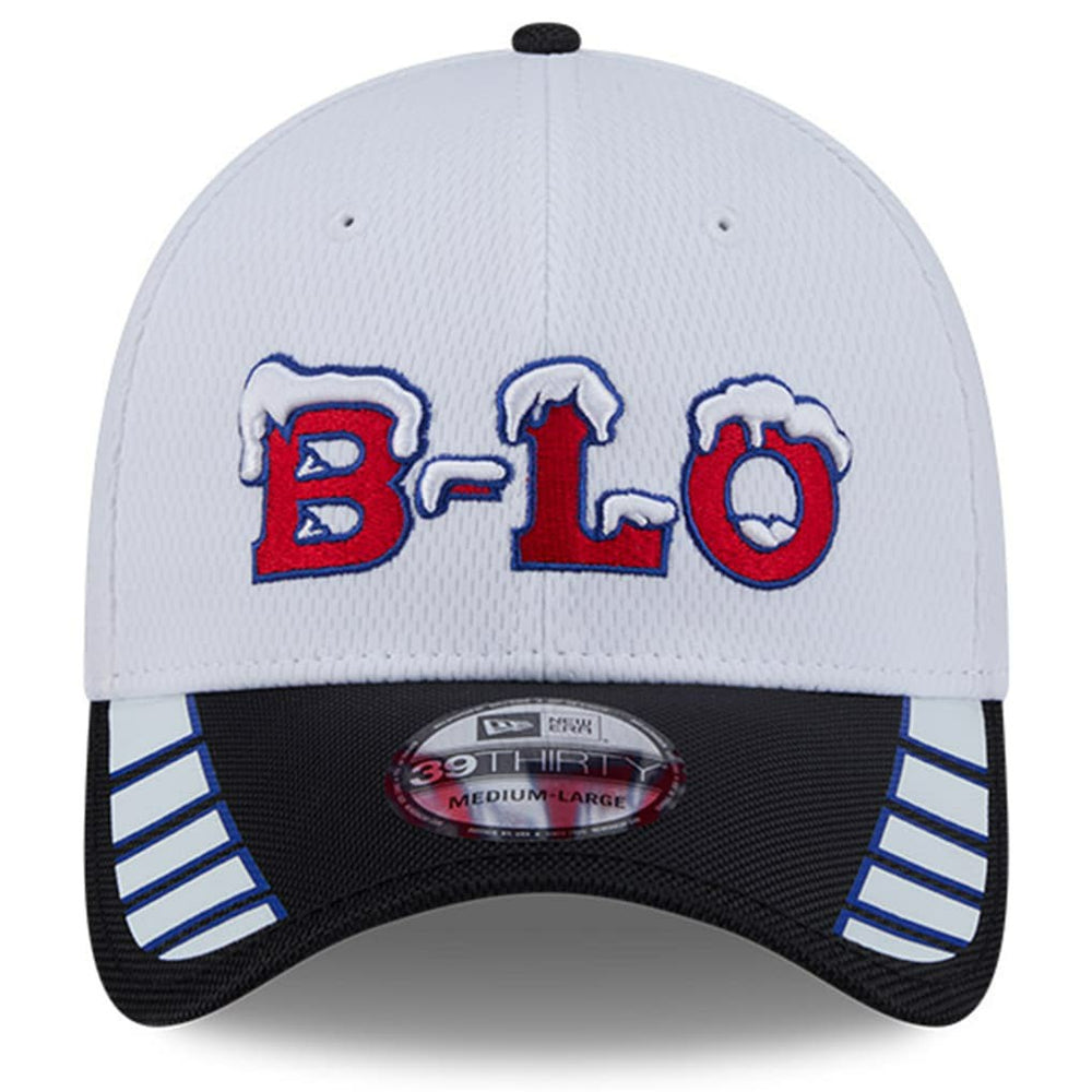 Buffalo Bills New Era 2025 Rivalries Collection Fan Pack 39THIRTY Flex Hat - White cheap