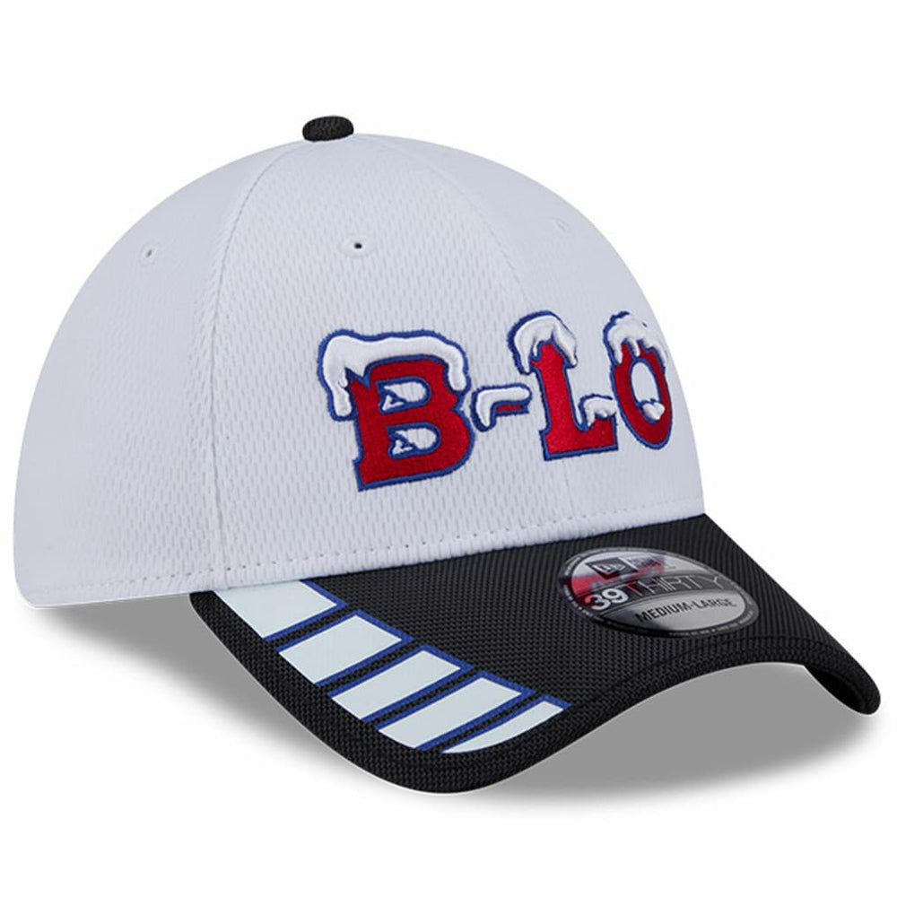 Buffalo Bills New Era 2025 Rivalries Collection Fan Pack 39THIRTY Flex Hat - White cheap