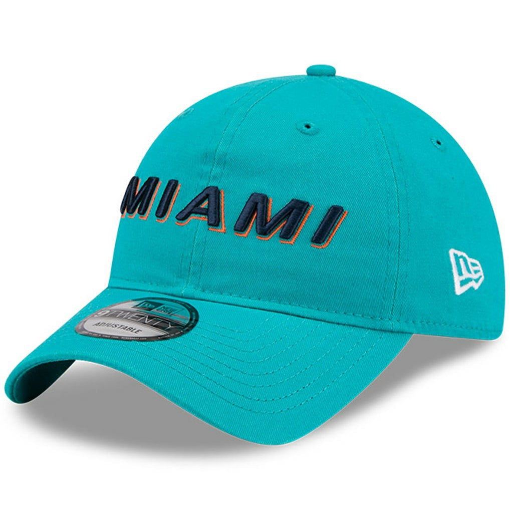 Miami Dolphins New Era 2025 Rivalries Collection Team 9TWENTY Adjustable Hat - Aqua online