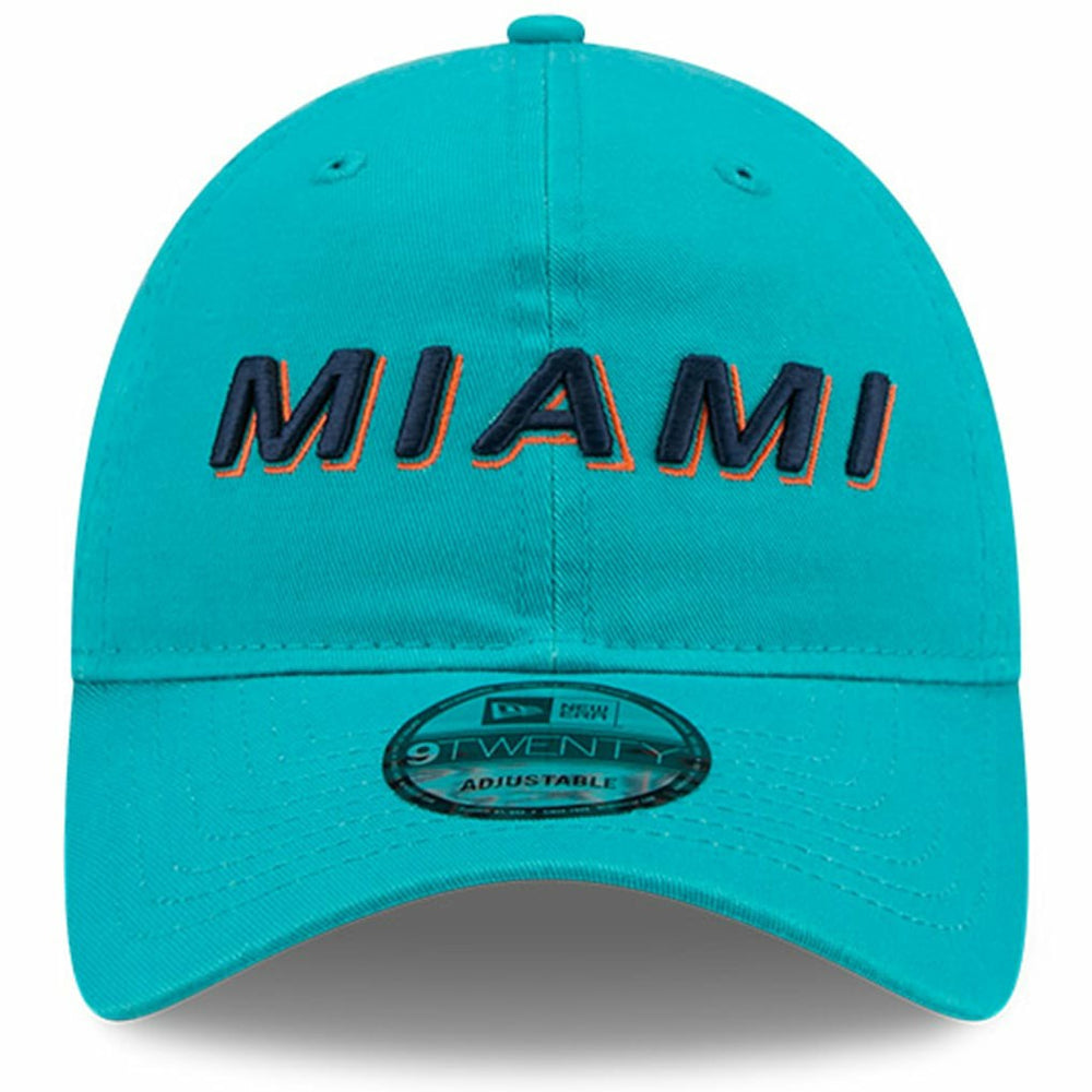 Miami Dolphins New Era 2025 Rivalries Collection Team 9TWENTY Adjustable Hat - Aqua online