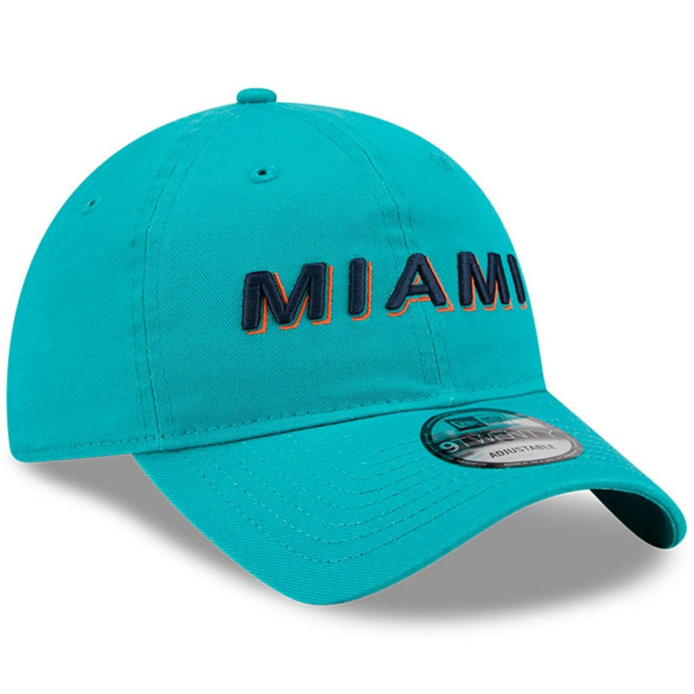 Miami Dolphins New Era 2025 Rivalries Collection Team 9TWENTY Adjustable Hat - Aqua online