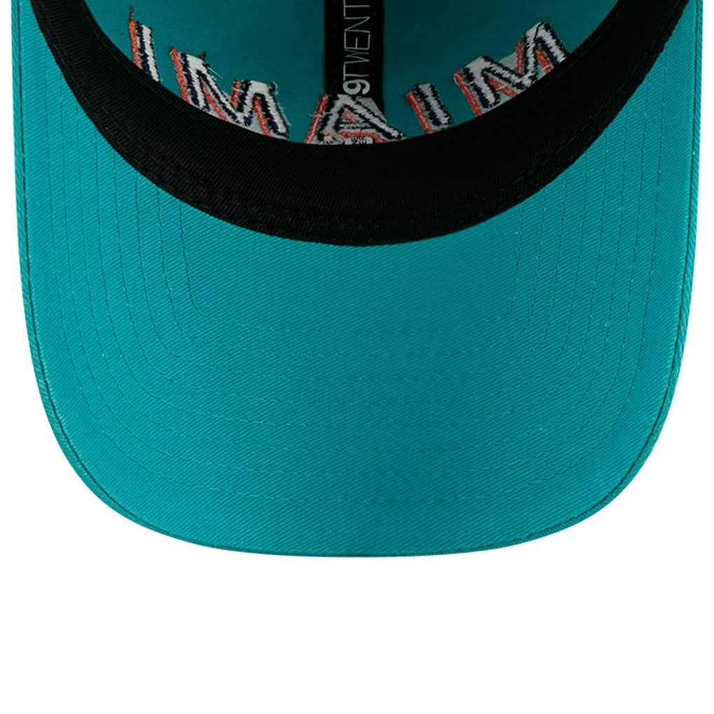 Miami Dolphins New Era 2025 Rivalries Collection Team 9TWENTY Adjustable Hat - Aqua online