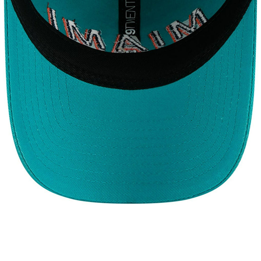 Miami Dolphins New Era 2025 Rivalries Collection Team 9TWENTY Adjustable Hat - Aqua online