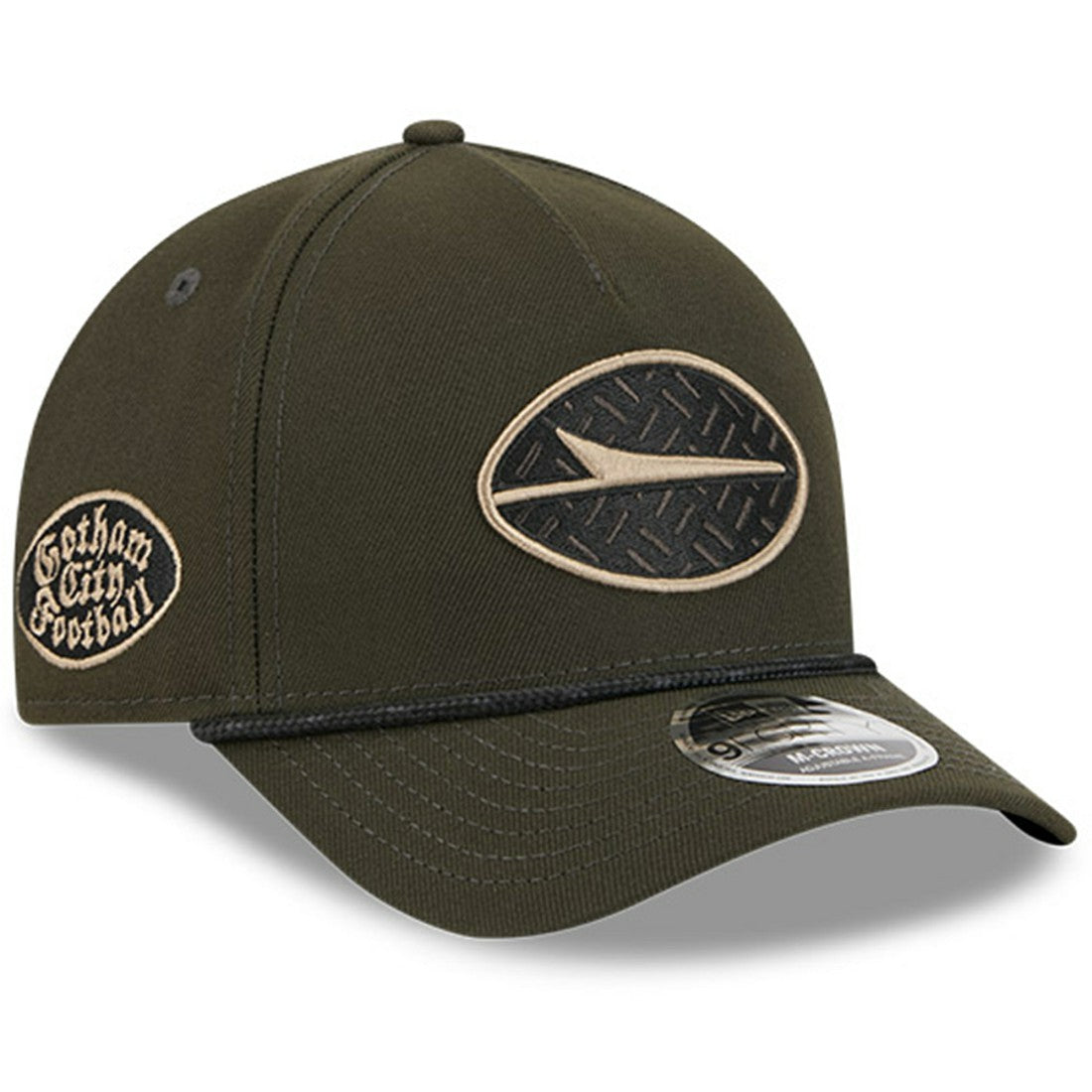 New York Jets New Era Youth 2025 Rivalries Collection 9FORTY A-Frame Adjustable Hat - Gotham Green sale