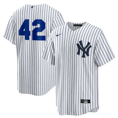 New York Yankees Home  2025 Jackie Robinson Day Replica Jersey White