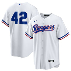 Texas Rangers Home  2025 Jackie Robinson Day Replica Jersey White