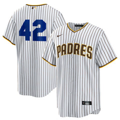 San Diego Padres Home  2025 Jackie Robinson Day Replica Jersey White