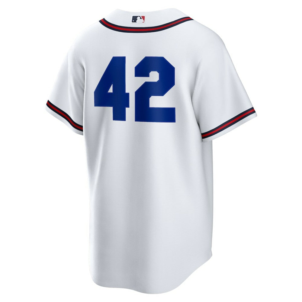 Atlanta Braves Home  2025 Jackie Robinson Day Replica Jersey White