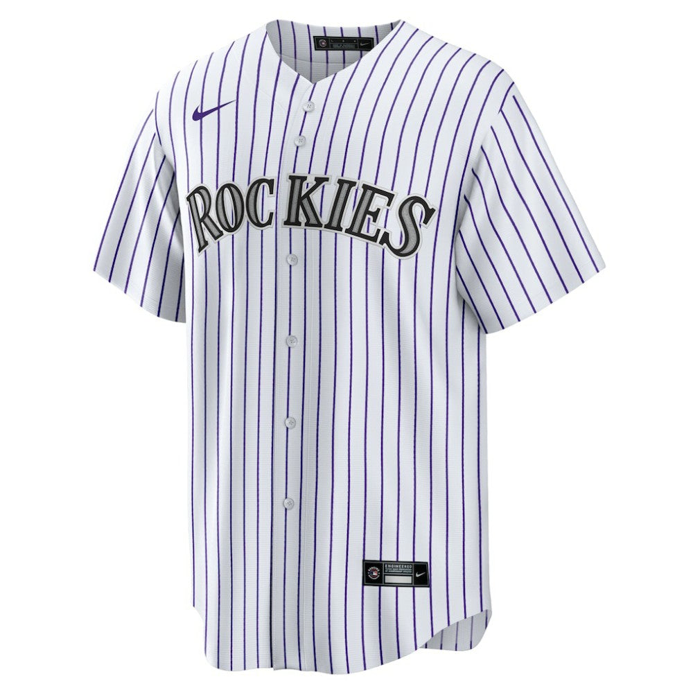 Colorado Rockies Home  2025 Jackie Robinson Day Replica Jersey White