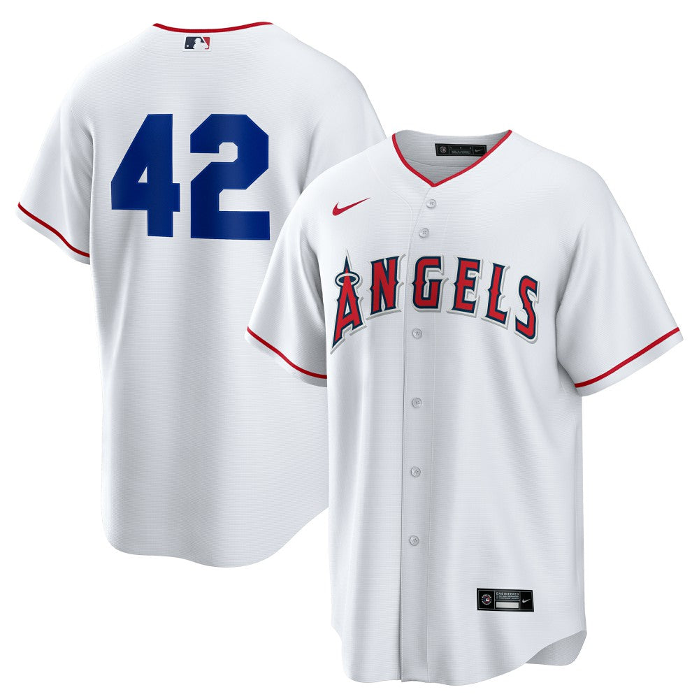 Los Angeles Angels Home  2025 Jackie Robinson Day Replica Jersey White