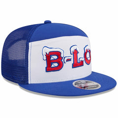 Buffalo Bills New Era 2025 Rivalries Collection Team Split Panel 9FIFTY Snapback Hat - White/Royal on sale