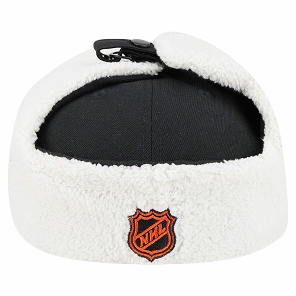 Philadelphia Flyers New Era Injection Dog Ear Classic Fitted Hat - Black Hats