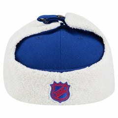 New York Rangers New Era Injection Dog Ear Classic Fitted Hat - Blue Hats