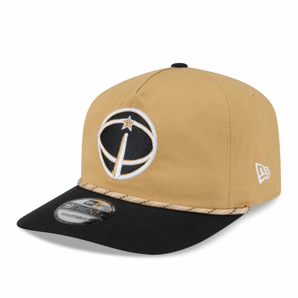 Washington Wizards 2025/26 City Edition 19TWENTY Adjustable Hat - Gold/Black for sale