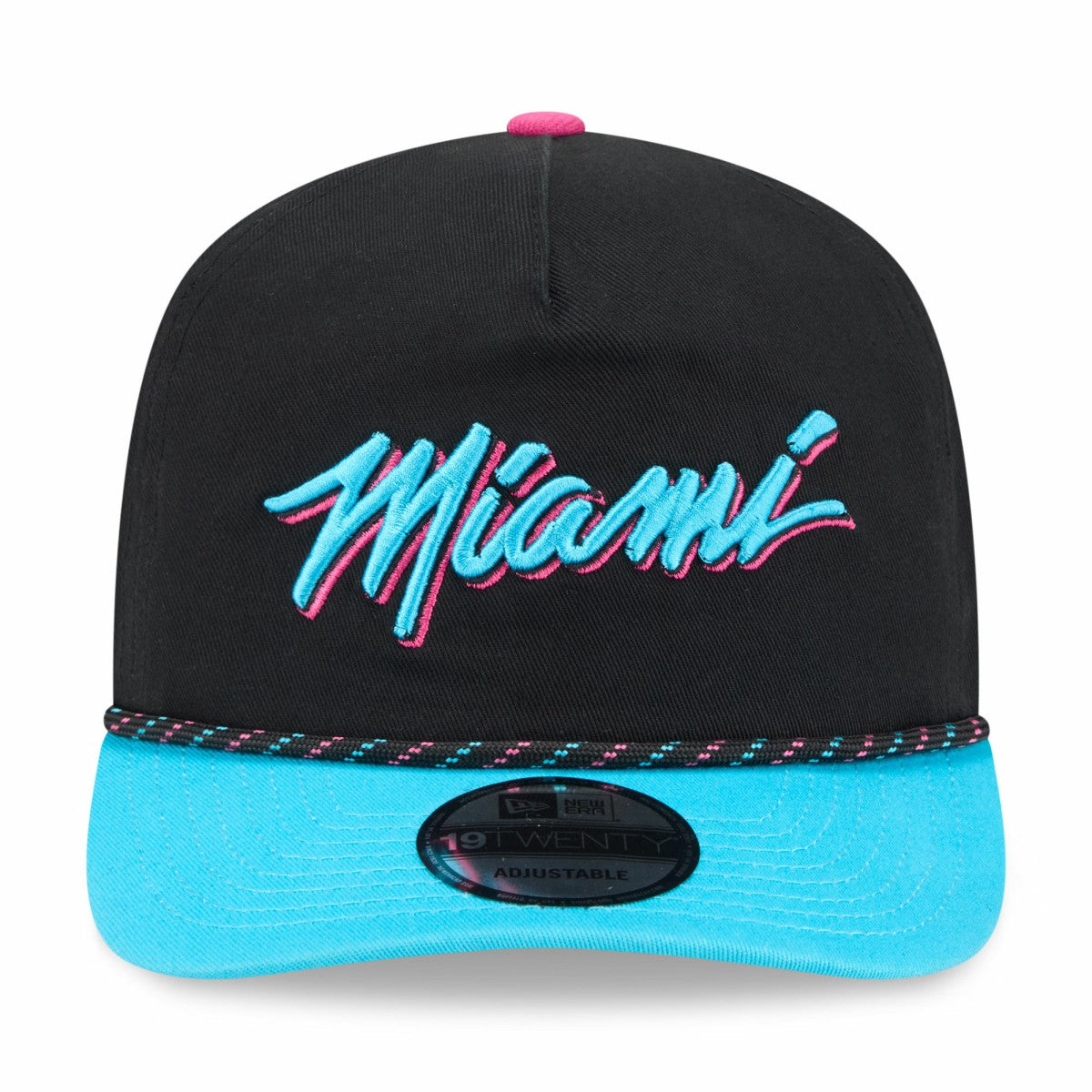 Miami Heat 2025/26 City Edition 19TWENTY Adjustable Hat - Black/Turquoise on sale