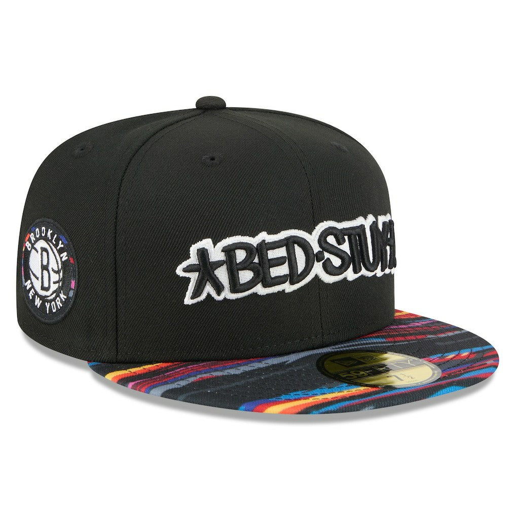 Brooklyn Nets 2025/26 City Edition 59FIFTY Fitted Hat - Black sale