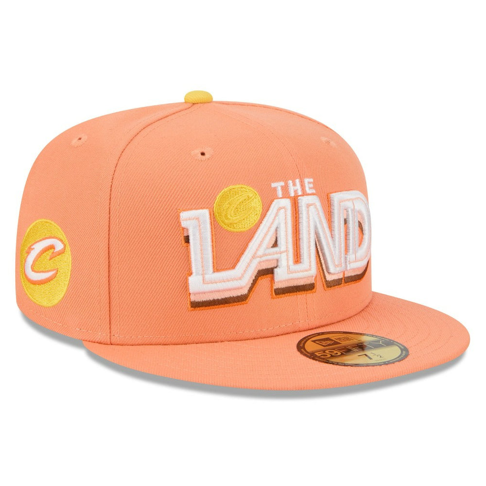 Cleveland Cavaliers 2025/26 City Edition 59FIFTY Fitted Hat sale - Orange sale