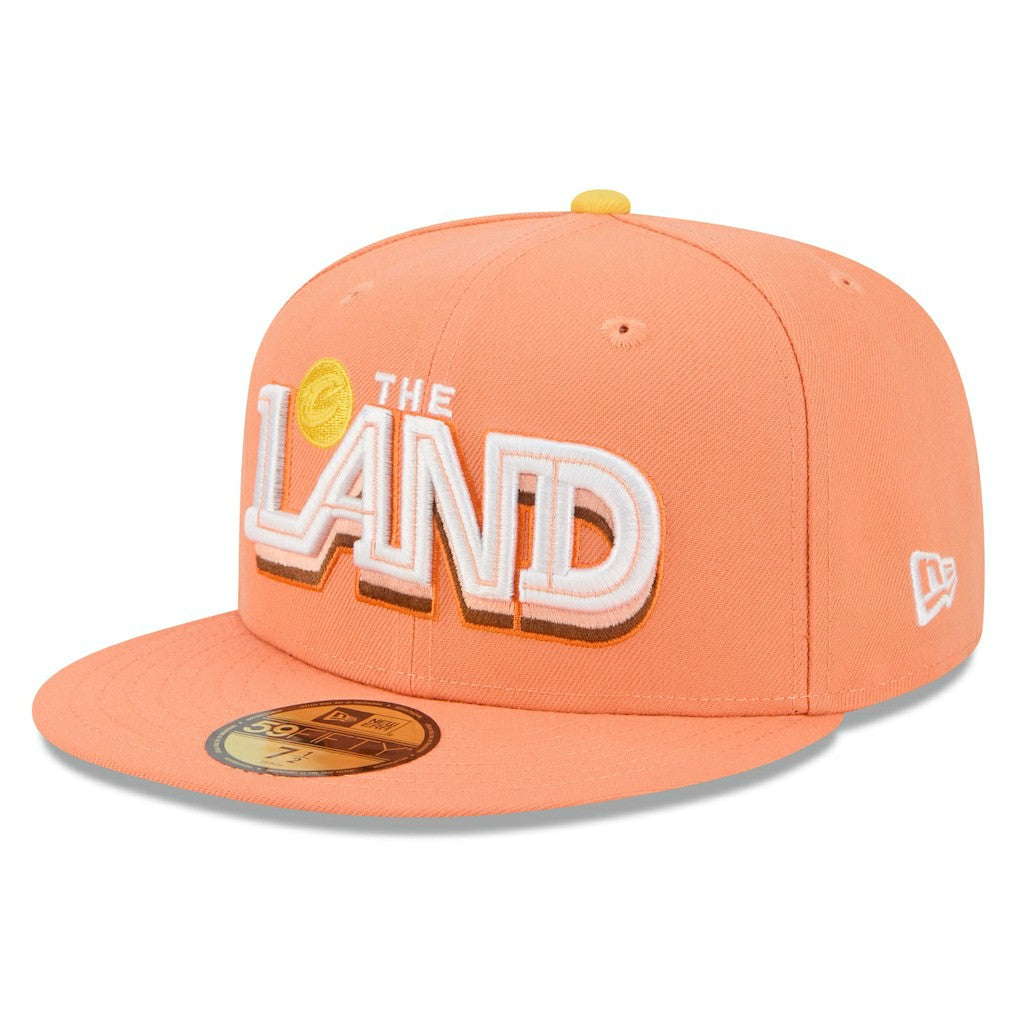 Cleveland Cavaliers 2025/26 City Edition 59FIFTY Fitted Hat sale - Orange sale
