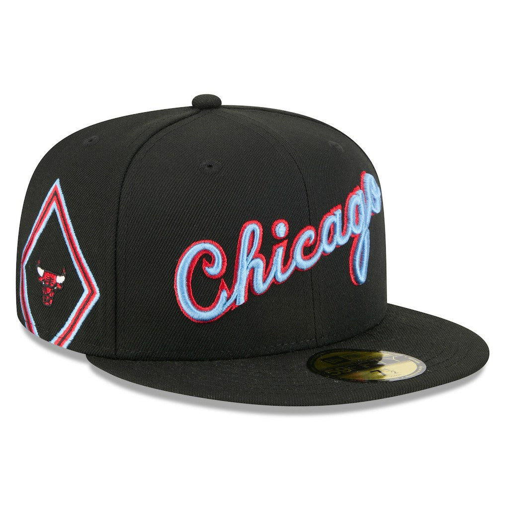 Chicago Bulls 2025/26 City Edition 59FIFTY Fitted Hat - Black outlet