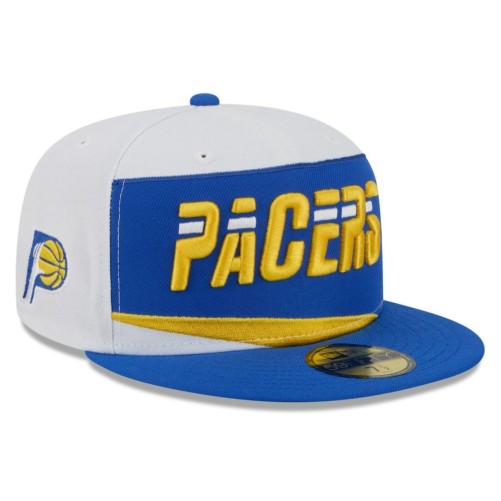 Indiana Pacers 2025/26 City Edition 59FIFTY Fitted Hat - White/Blue discount