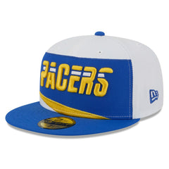 Indiana Pacers 2025/26 City Edition 59FIFTY Fitted Hat - White/Blue discount