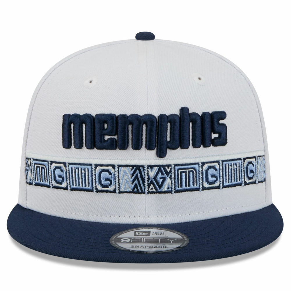 Memphis Grizzlies 2025/26 City Edition 9FIFTY Snapback Hat - Light Blue/Navy online