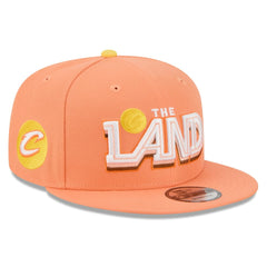Cleveland Cavaliers 2025/26 City Edition 9FIFTY Snapback Hat - Orange online