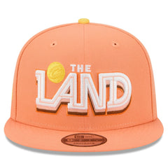 Cleveland Cavaliers 2025/26 City Edition 9FIFTY Snapback Hat - Orange online