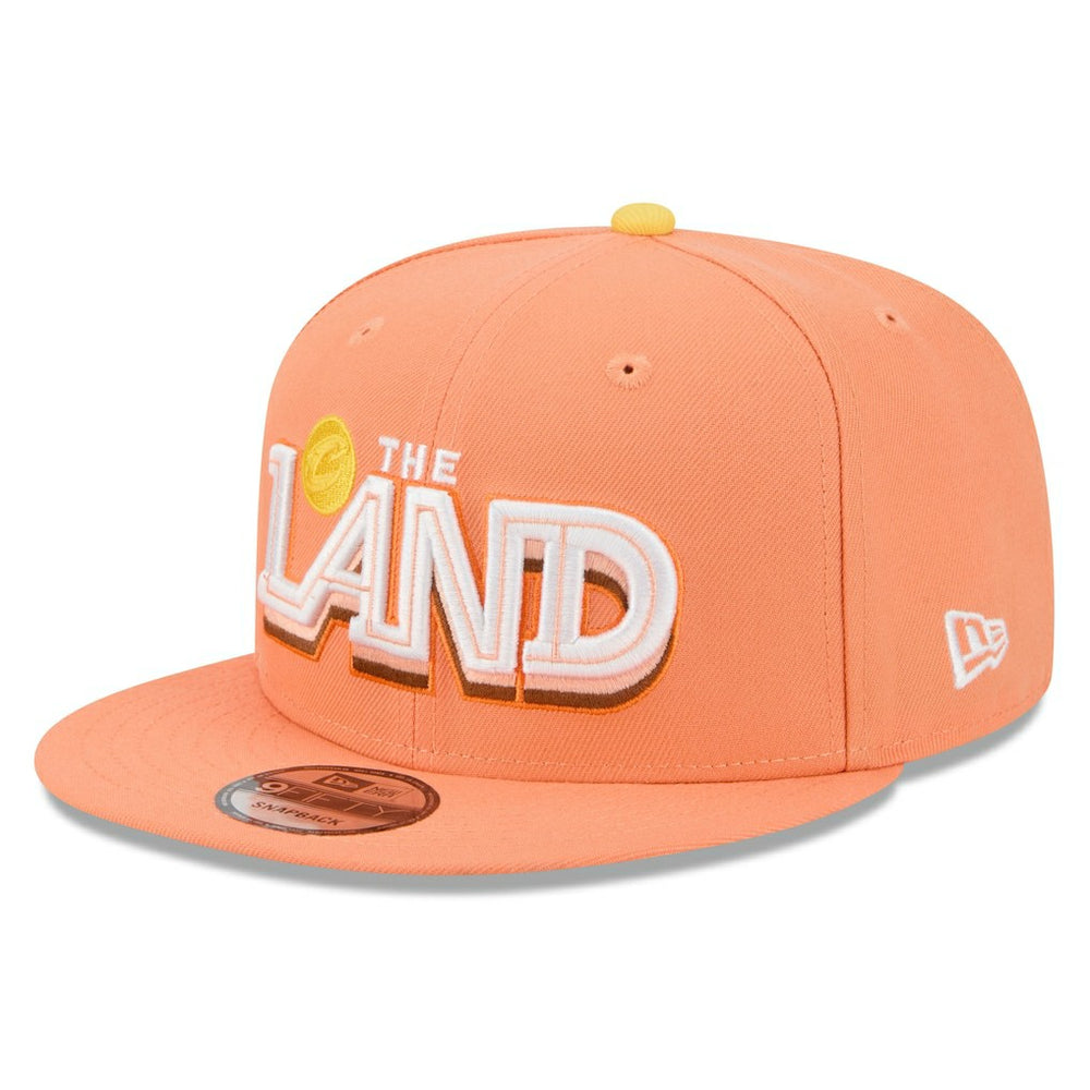 Cleveland Cavaliers 2025/26 City Edition 9FIFTY Snapback Hat - Orange online