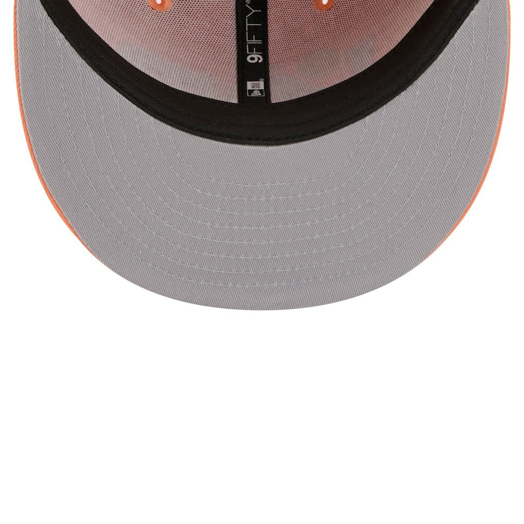 Cleveland Cavaliers 2025/26 City Edition 9FIFTY Snapback Hat - Orange online