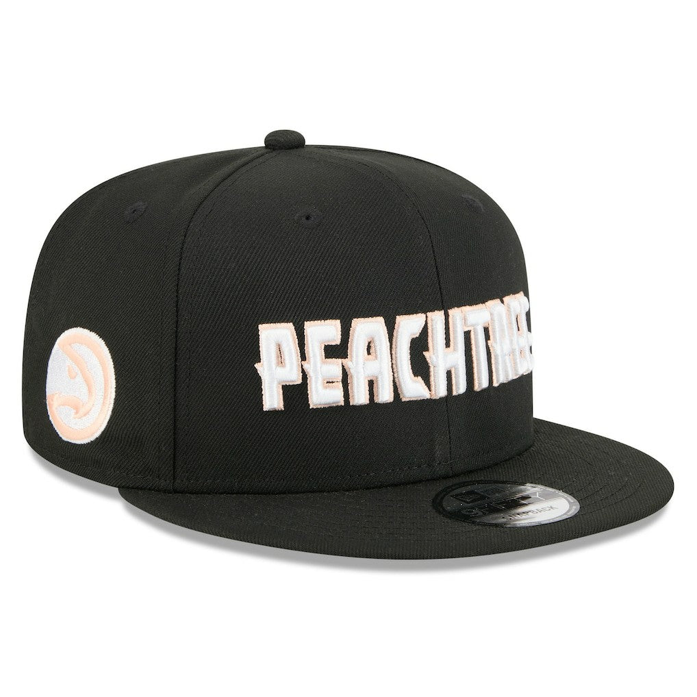 Atlanta Hawks 2025/26 City Edition 9FIFTY Snapback Hat - Black outlet