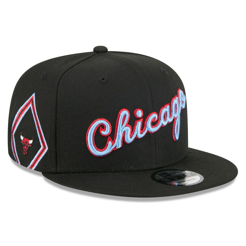 Chicago Bulls 2025/26 City Edition 9FIFTY Snapback Hat - Black outlet