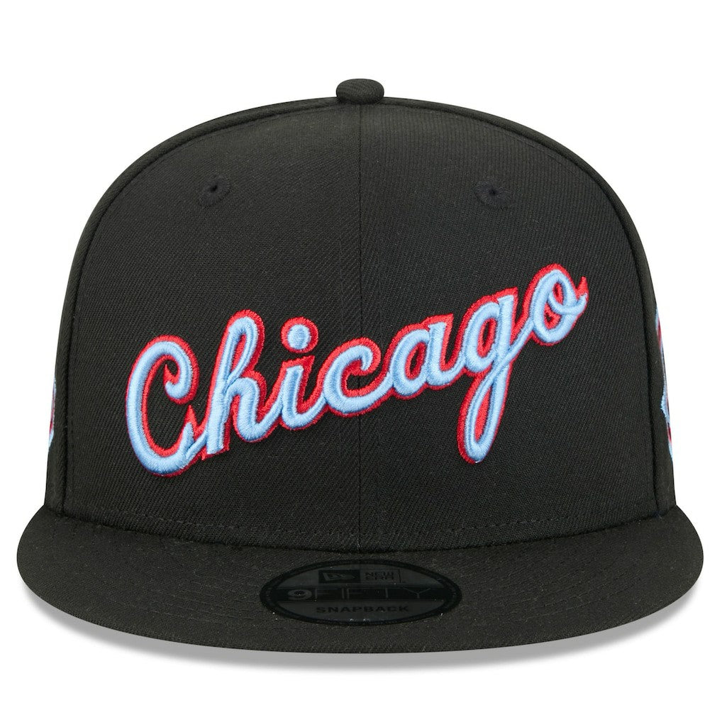 Chicago Bulls 2025/26 City Edition 9FIFTY Snapback Hat - Black outlet