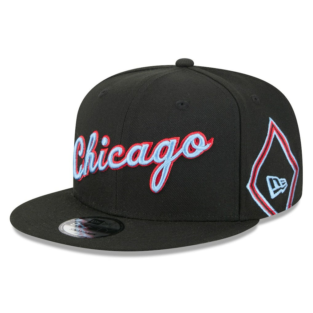 Chicago Bulls 2025/26 City Edition 9FIFTY Snapback Hat - Black outlet
