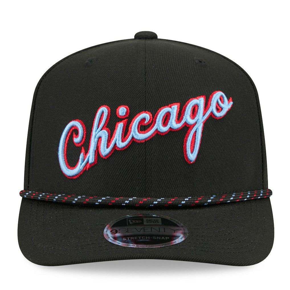 Chicago Bulls 2025/26 City Edition 9SEVENTY Adjustable Hat - Black discount