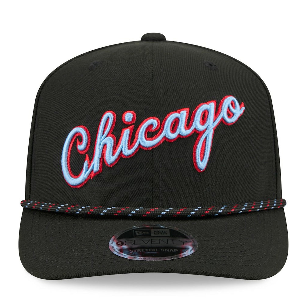 Chicago Bulls 2025/26 City Edition 9SEVENTY Adjustable Hat - Black discount