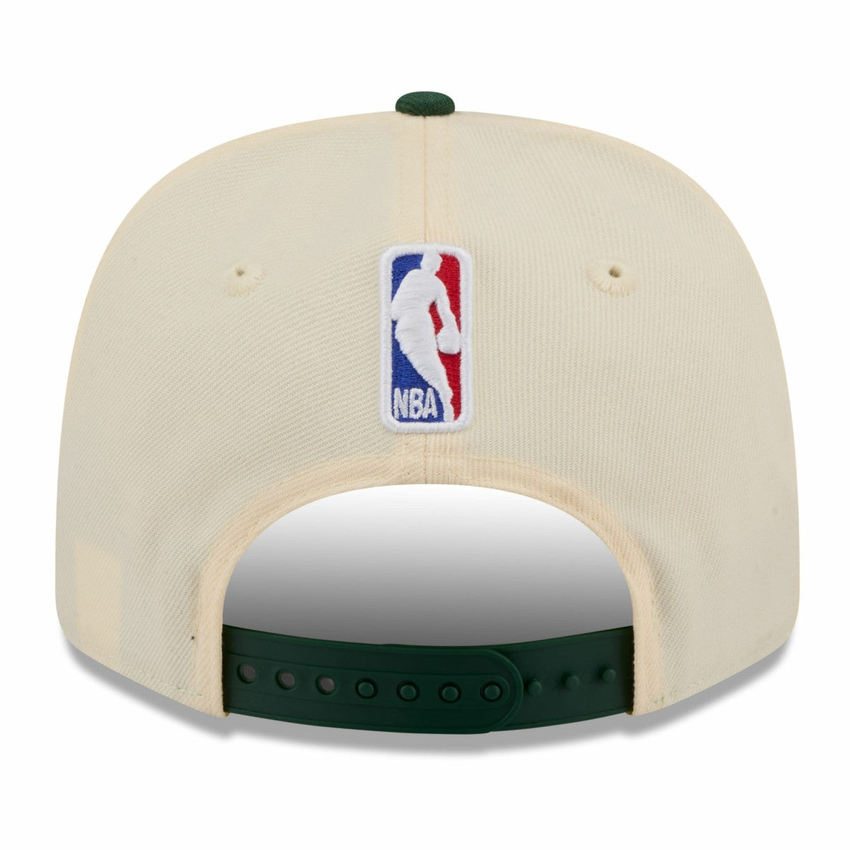 Milwaukee Bucks 2025/26 City Edition 9SEVENTY Adjustable Hat - Cream/Hunter Green for sale