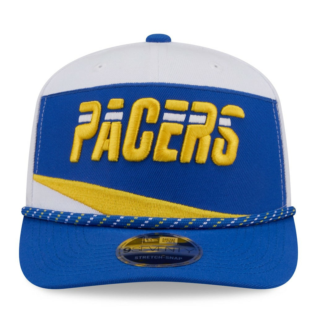 Indiana Pacers 2025/26 City Edition 9SEVENTY Adjustable Hat - White/Blue for sale