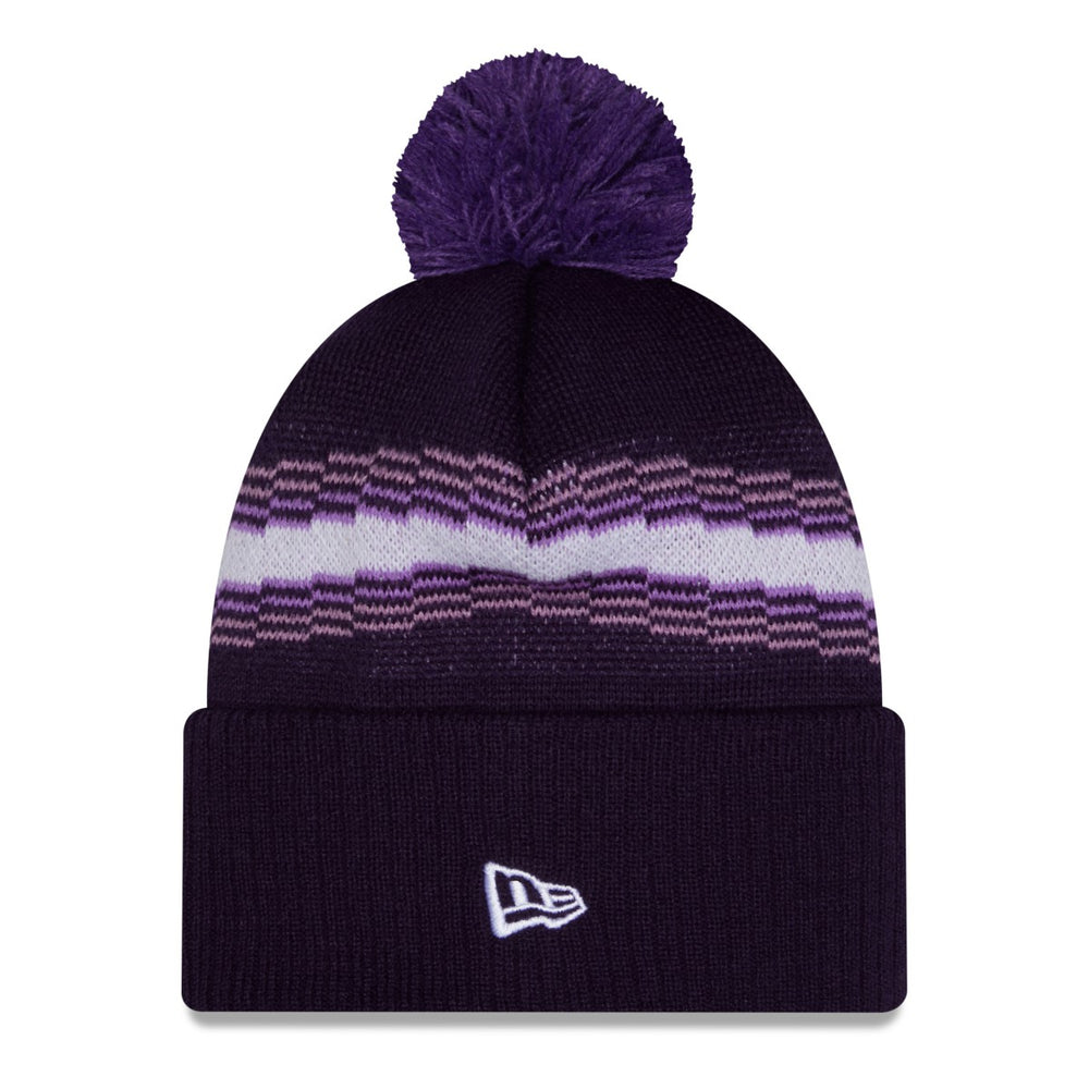 Sacramento Kings 2025/26 City Edition Cuffed Knit Hat with Pom - Purple discount