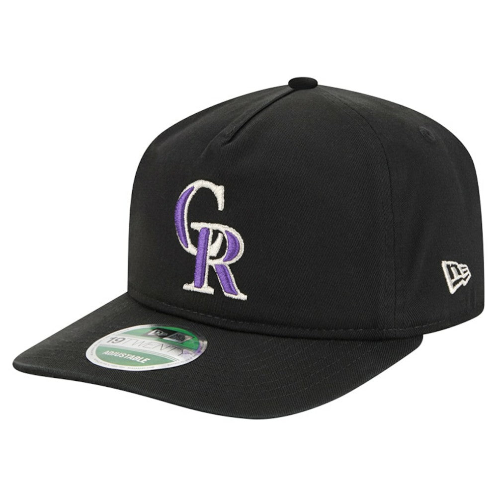 Colorado Rockies Team 19TWENTY Adjustable Hat Black
