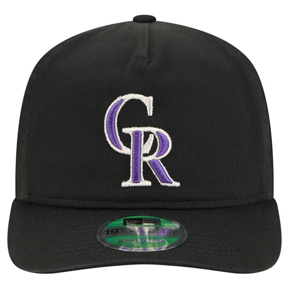 Colorado Rockies Team 19TWENTY Adjustable Hat Black