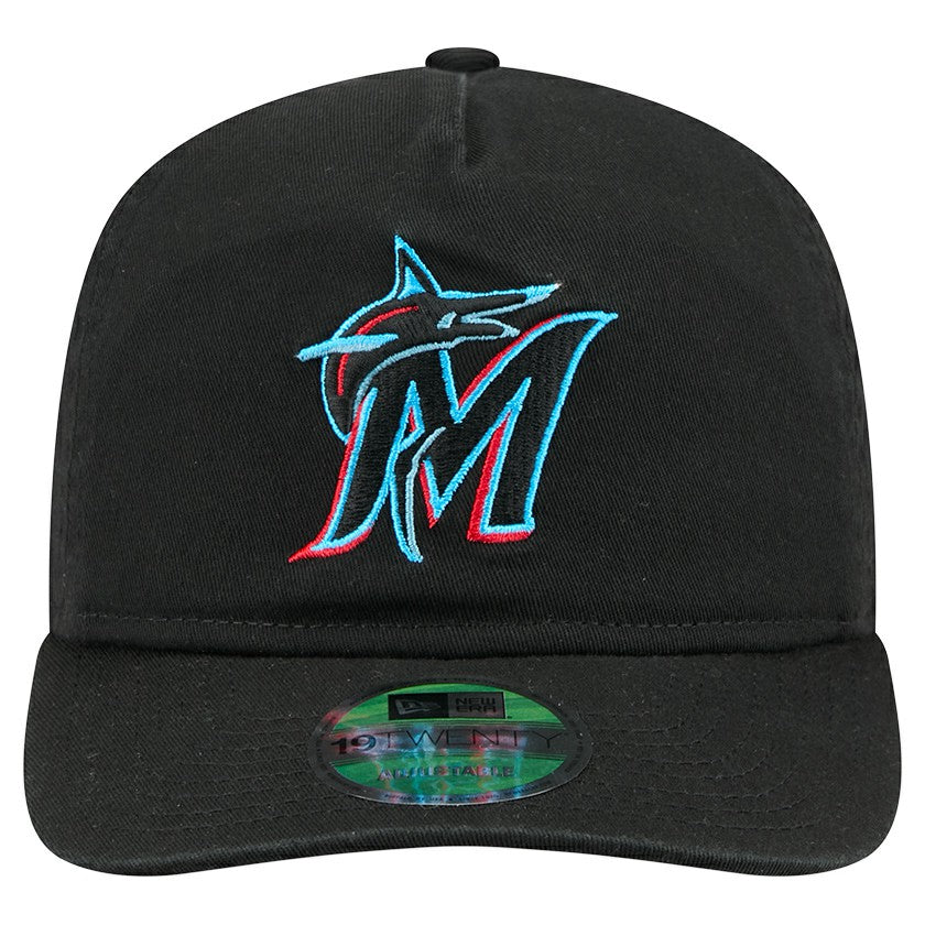 Miami Marlins Team 19TWENTY Adjustable Hat Black