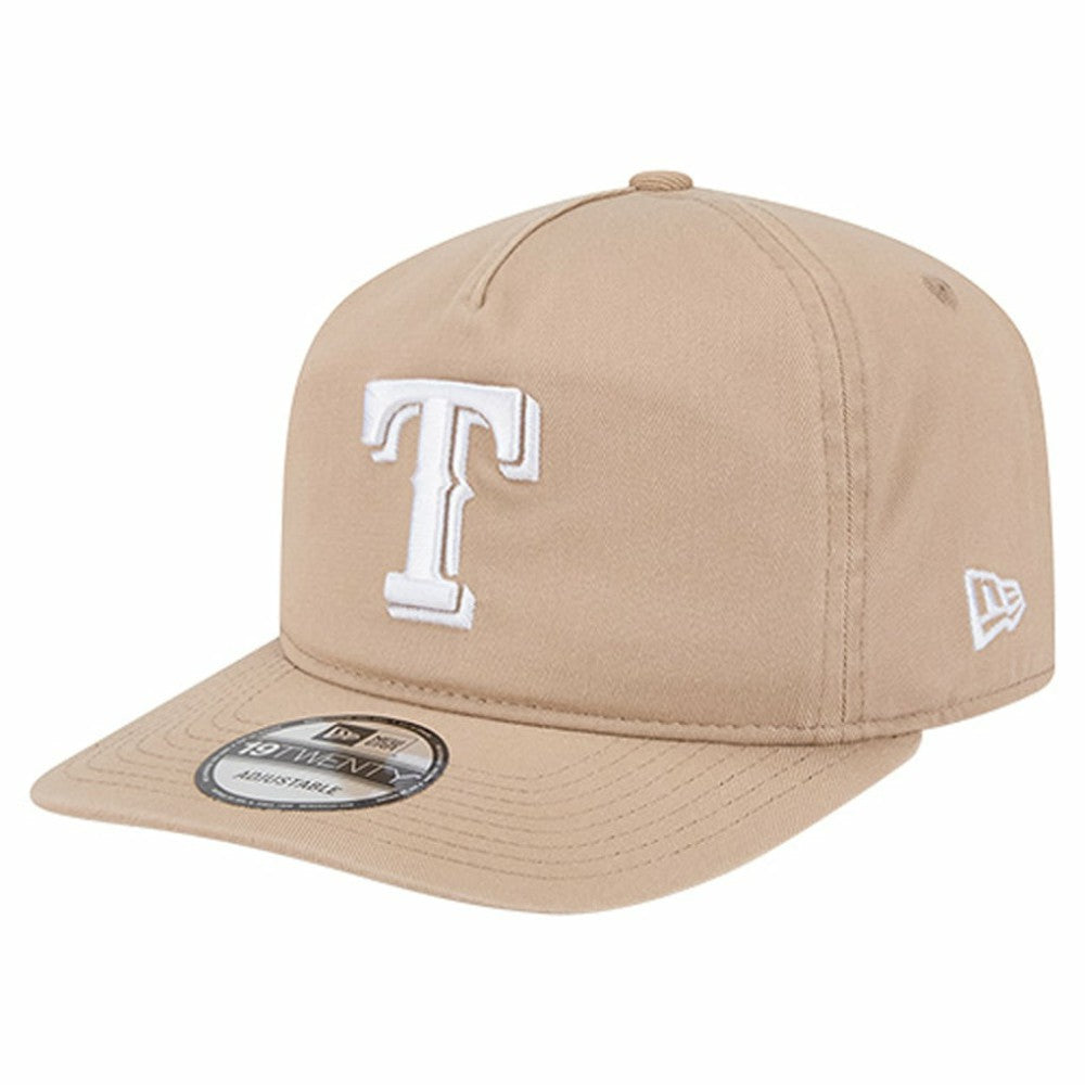 Texas Rangers Cam 19TWENTY Adjustable Hat Light Beige
