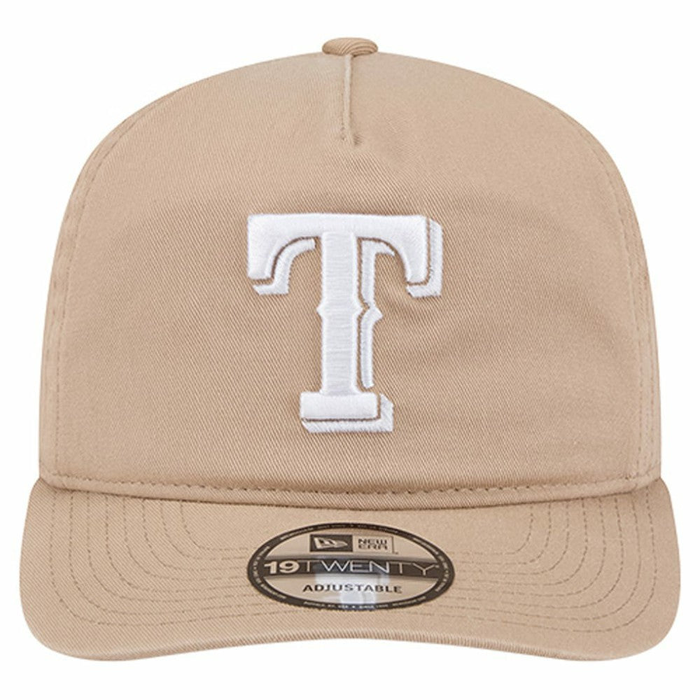 Texas Rangers Cam 19TWENTY Adjustable Hat Light Beige