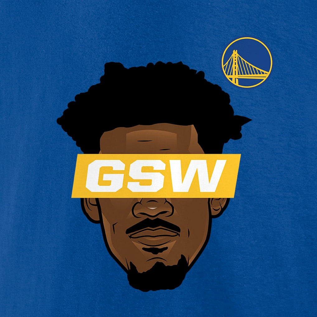 Jimmy Butler III Golden State Warriors Player T-Shirt sale - Royal cheap