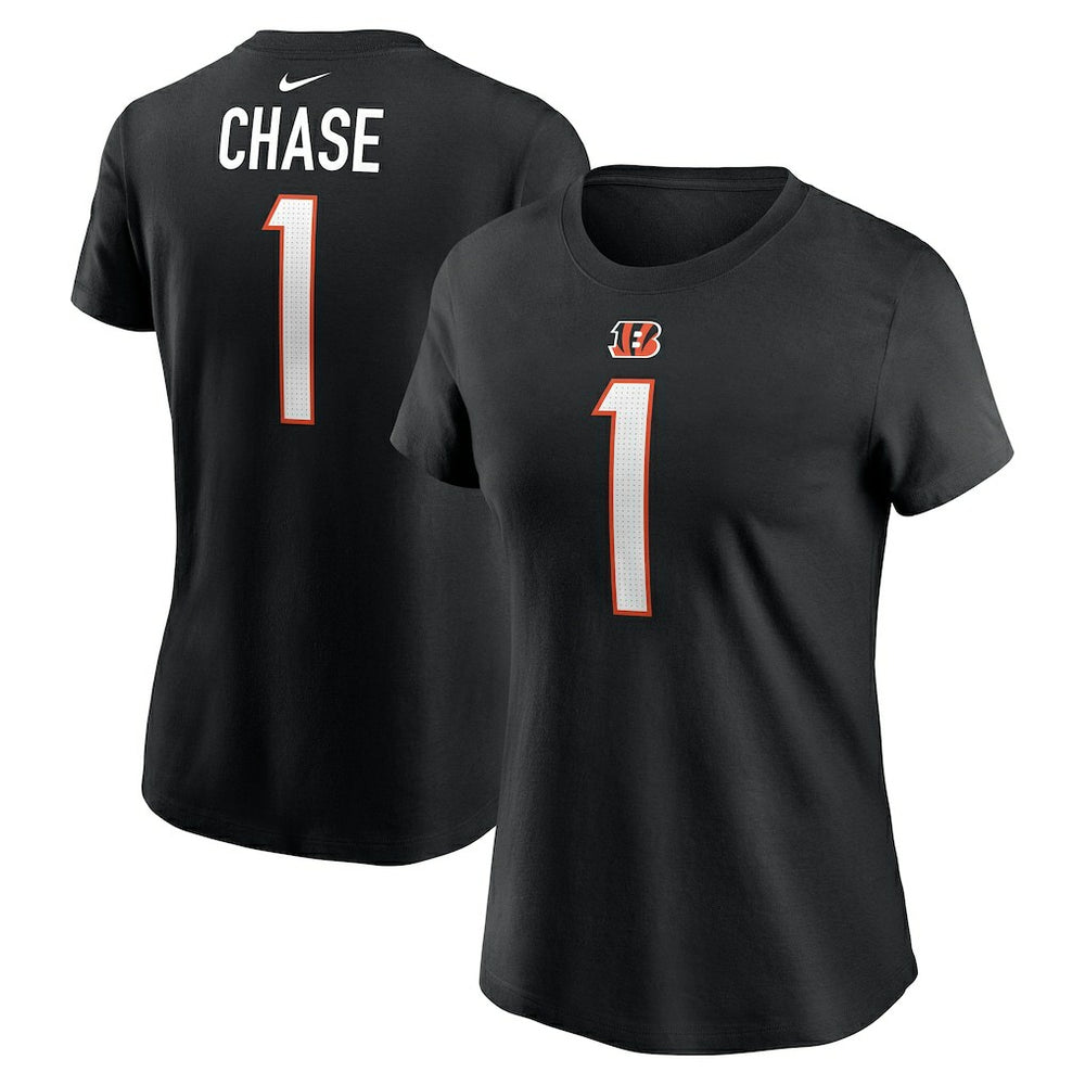 Ja'Marr Chase Cincinnati Bengals Women's Player Name & Number T-Shirt - Black online
