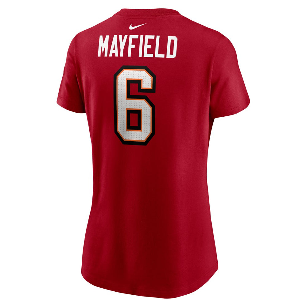 Baker Mayfield Tampa Bay Buccaneers Women's Player Name & Number T-Shirt - Red for sale