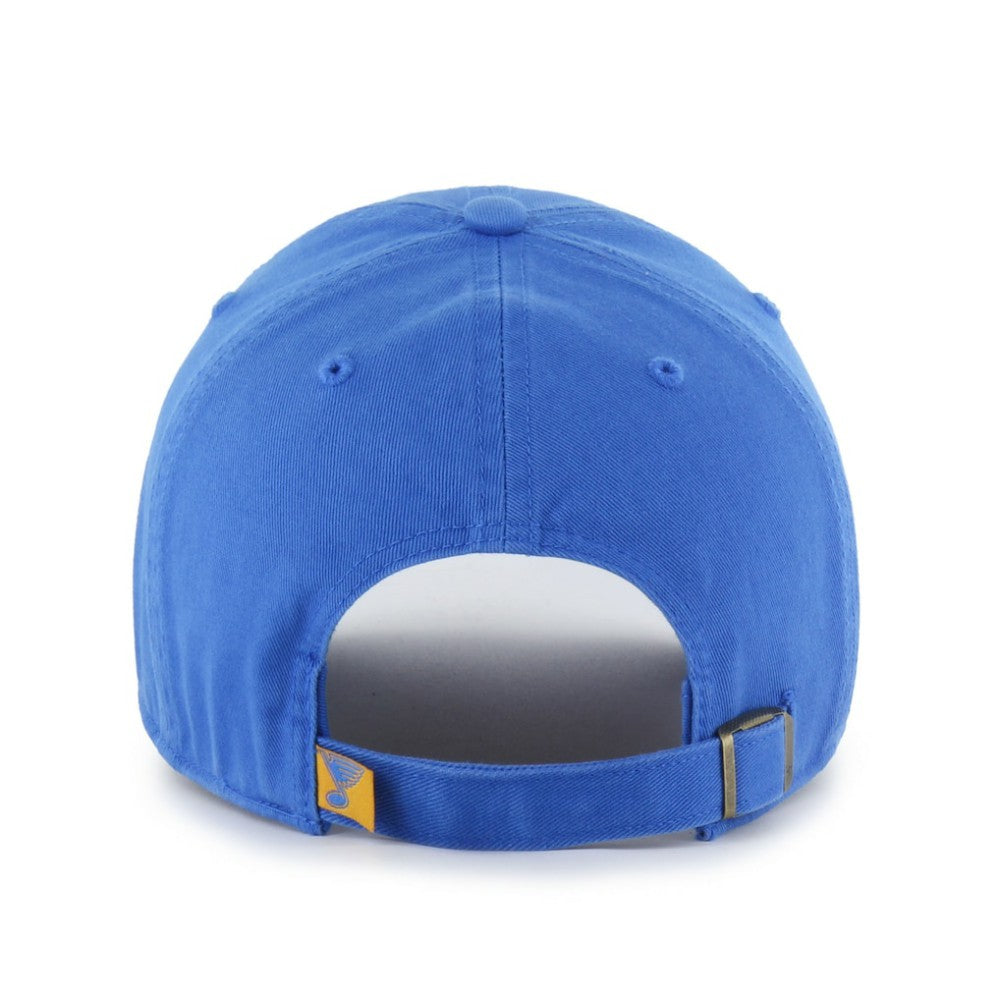 St. Louis Blues '47 Core Logo Clean Up Adjustable Hat - Blue Hats